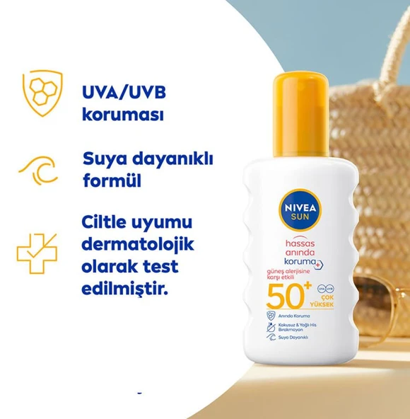 Nivea Güneş Koruyucu Vücut Spreyi Spf50+ 200 Ml - 2