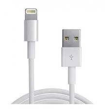 Apple İphone Uyumlu Usb-Lightning Şarj ve Data Kablosu 1M Beyaz - Resim 2