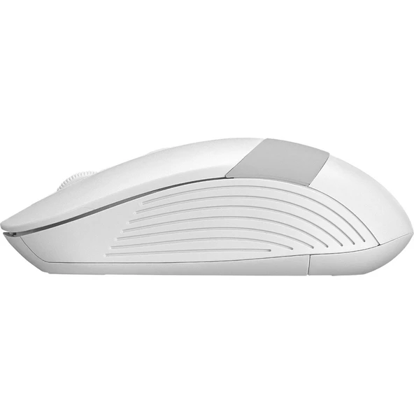Sm-18 USB Beyaz-Gri 2.4ghz Optik 800/1200/1600 Dpi Kablosuz Mouse - Resim 4