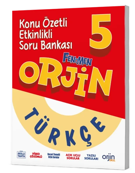 Orjin 5. Sınıf Türkçe Konu Özetli Soru Bankası