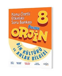 Orjin 8. Sınıf Din Kültürü Konu Özetli Soru Bankası