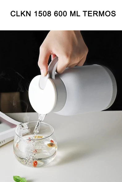 600 ML  Çelik Termos Renkli Clkn-1508 - 1