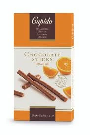 CUPIDO Portakallı çikolata çubukları 125 gr
