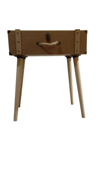 MDF Dekoratif Bavul Sehpa - 4