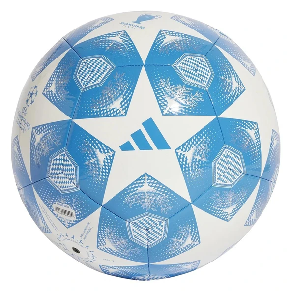 Adidas UEFA 2025 Şampiyonlar Ligi Futbol Topu MAVİ-BEYAZ UEFA 2025 Champions League Club Soccer Ball - Resim 3