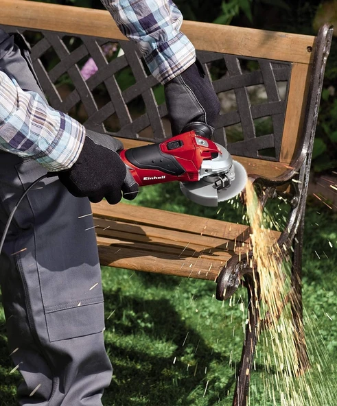 Einhell TE-AG 125 CE Devir Ayarlı Avuç Taşlama- 4430860 - Resim 2