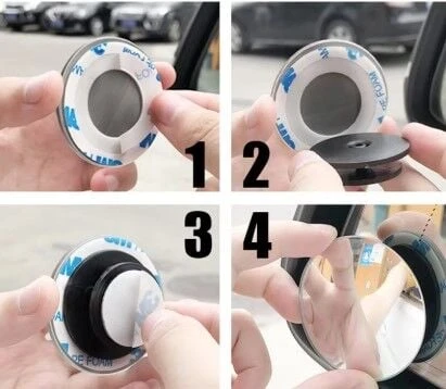 Çerçevesiz Ayarlanabilir Kör Nokta Aynası 2 li - 4