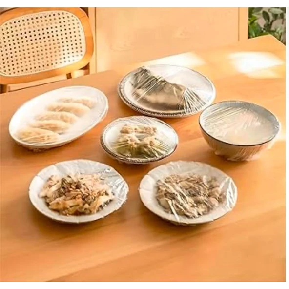 Lastikli Tencere Ve Tabak Bonesi 100 Adet (22cm) - 6