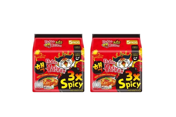 Samyang Buldak 3X Acılı Tavuk Aromalı Ramen 10x140gr
