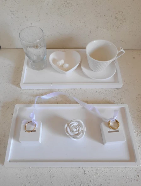 Beton Söz Nişan Minimalist Set - 3