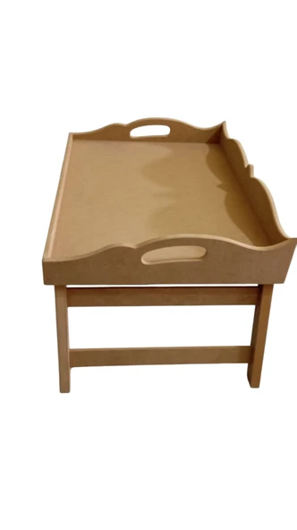 MDF Katlanır Ayaklı Keyif Sehpası - 2