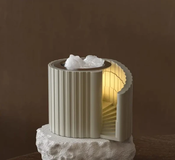 Spiral Merdiven Beton Buhurdanlık