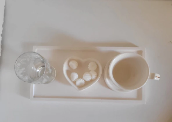 Beton Söz Nişan Minimalist Set - 2