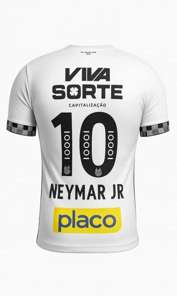 Santos FC S02858 Neymar JR. İç Saha Forması 2024-25 - Resim 2