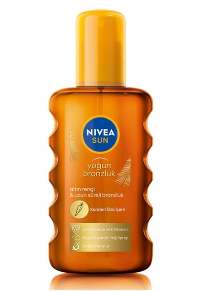 Nivea Bronzlaştırıcı Güneş Yağı Sprey 200 Ml - 1