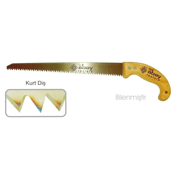 CEYLAN ADAM Kurt Diş Bağ Testere 35 Cm - Ahşap Sap ürün görseli