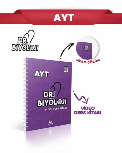 Dr.biyoloji Ayt Video Ders Kitabı ürün görseli