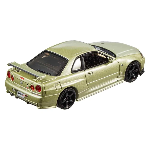 Hot Wheels Nissan Skyline GT-R (BNR34) 1:43 HMD41 HMD47 - Resim 4