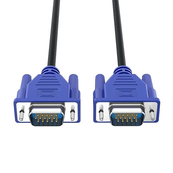 Powermaster PM-5996 15 Pin Erkek/Erkek 1.5 Metre VGA Kablo ürün görseli 1