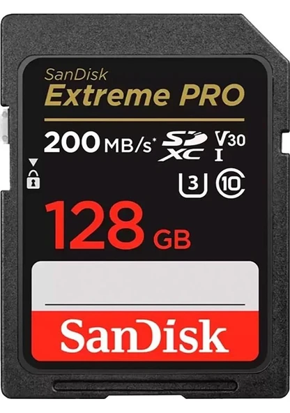 SanDisk Extreme Pro SDSDXXD-128G-GN4IN Class 10 UHS-I U3 V30 128 GB Hafıza Kartı - 1