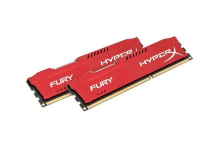Kingston Hyperx Fury Red 16 GB(2X8) 1600 MHz DDR3 HX316C10FRK2/16 Bellek - Resim 3