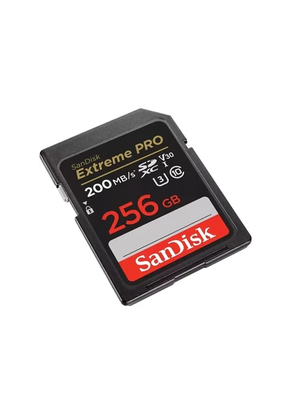 SanDisk Extreme Pro SDSDXXD-256G-GN4IN Class 10 UHS-I U3 V30 256 GB Hafıza Kartı - Resim 2