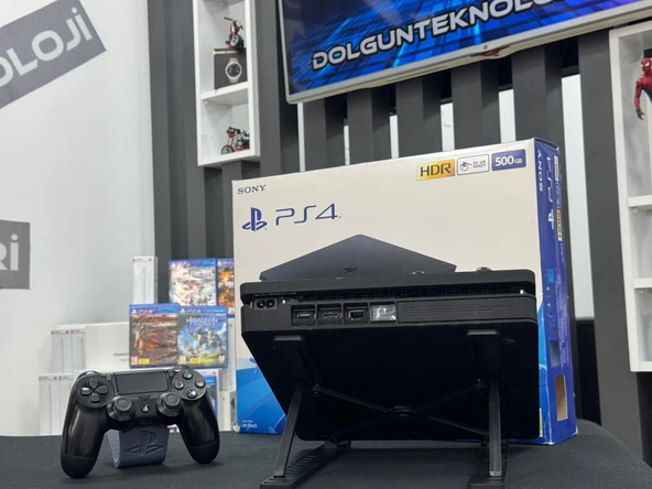 PlayStation 4 Slim 500GB Çift Kol (İKİNCİ EL) - 5
