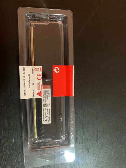 Kingston HyperX Fury Black 8 GB 1600 MHz DDR3 CL10 HX316C10FB/8 Ram - Resim 4