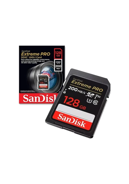SanDisk Extreme Pro SDSDXXD-128G-GN4IN Class 10 UHS-I U3 V30 128 GB Hafıza Kartı - 4