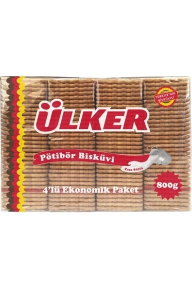 Ülker Pötibör Bisküvi 800 gr 6 Adet - 1