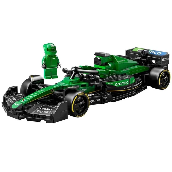 LEGO Speed Champions Aston Martin Aramco F1 AMR24 Yarış Arabası - Resim 2