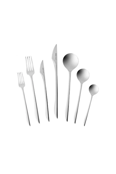 Von 84 Parça 12 Kişilik Premium Çatal Kaşık Bıçak Kutulu - 2