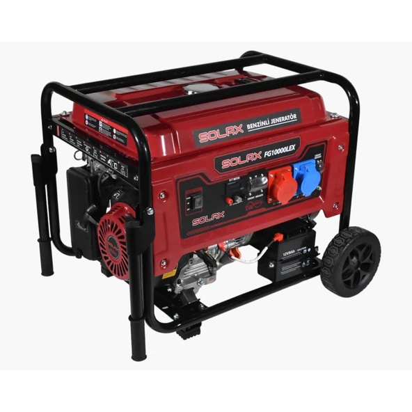 Solax FG 10000LEX Monofaze Benzinli Dual Marşlı Jenerator 220-380 Volt ürün görseli