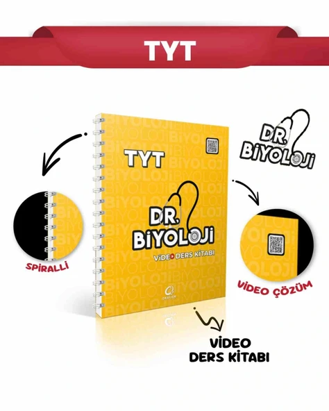 TYT Dr.biyoloji Video Ders Kitabı ürün görseli