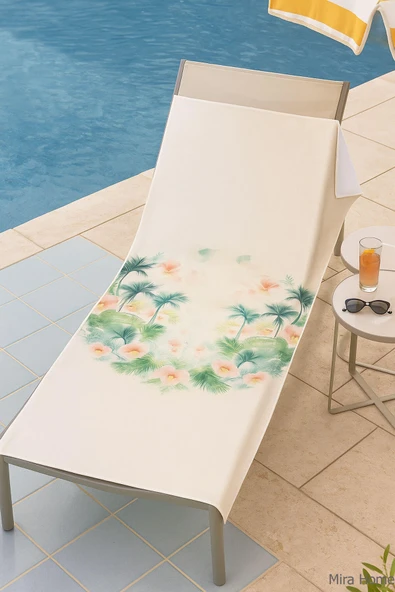 Unisex Baskılı Plaj Deniz Havuz Havlusu %100 Pamuk 70x145 Cm Wonderfull - 3