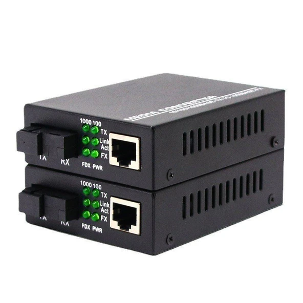 ROSE HTB-GS-03 A/B Gigabit Fiber Optik Medya Dönüştürücü ürün görseli 1