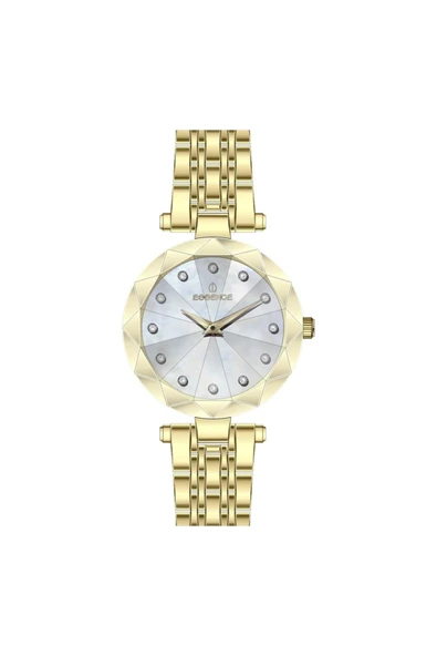 ESSENCE ES6921FE.120 Çelik Kasa Çelik Kordon 5 Atm Su Geçirmezlik Altın Renk Kadın Kol Saati ürün görseli