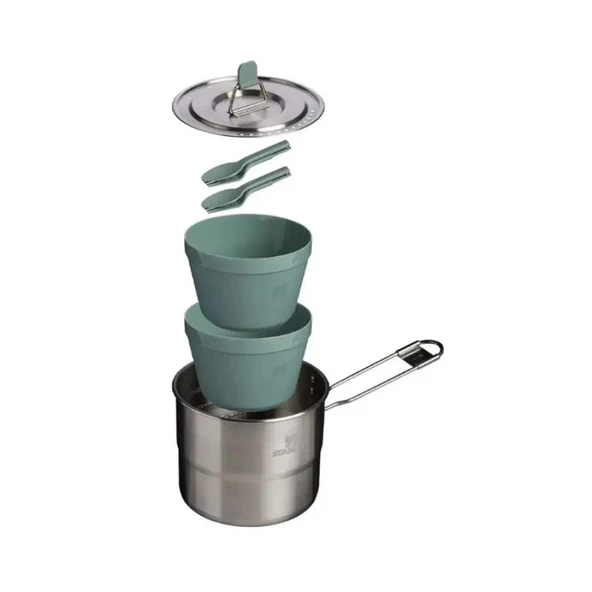 Stanley Adventure Paslanmaz Çelik 2.0 İki Kişilik Pişirme Seti - 6