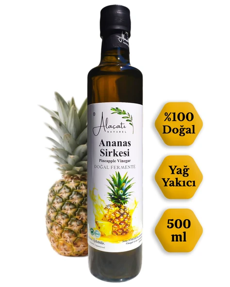 Ananas Sirkesi Doğal Fermantasyon 500 ml