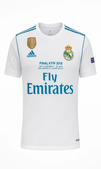 Real Madrid R02860 2018 Kiev Şampiyonlar Ligi Finali Cristiano Ronaldo Forması ürün görseli
