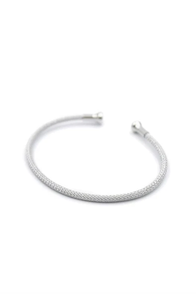 Hasır Pndr Bileklik - Gümüş - Resim 2