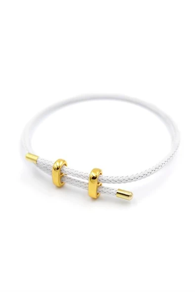 Hasır Bileklik - Beyaz ürün görseli 1