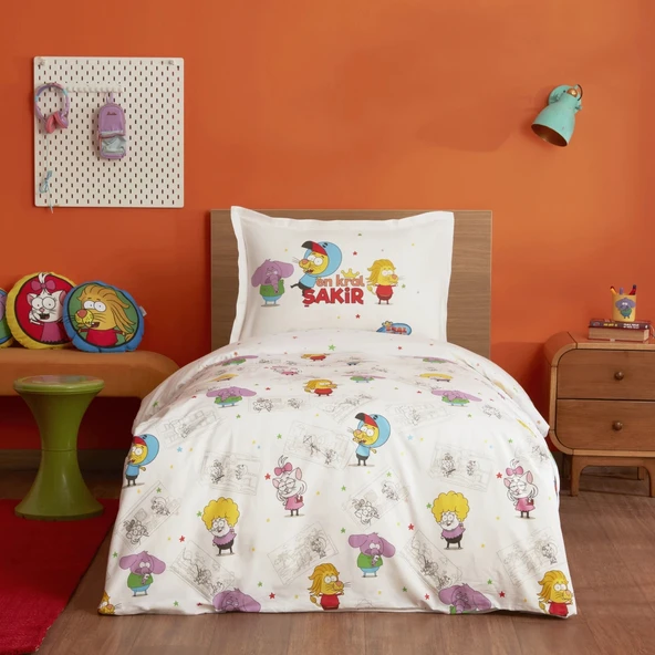 Karaca Home X Kral Şakir En Kral Şakir Tek Kişilik Nevresim Takımı ürün görseli 1