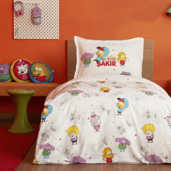 Karaca Home X Kral Şakir En Kral Şakir Tek Kişilik Nevresim Takımı - Resim 2