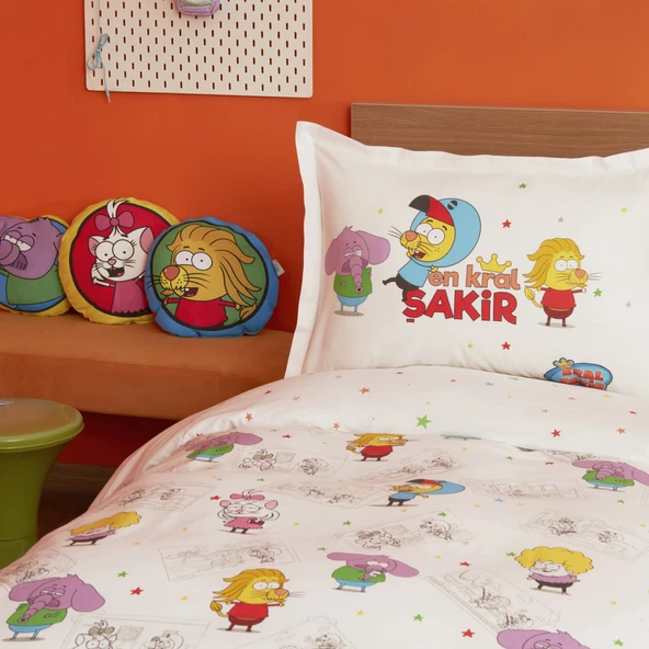 Karaca Home X Kral Şakir En Kral Şakir Tek Kişilik Nevresim Takımı - Resim 3
