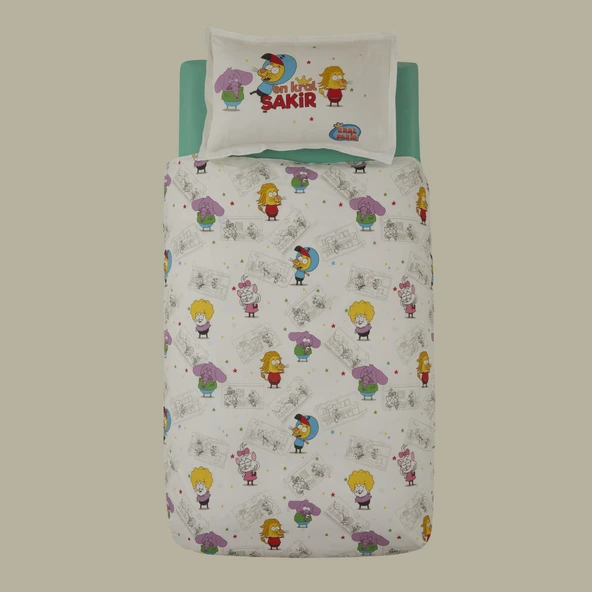 Karaca Home X Kral Şakir En Kral Şakir Tek Kişilik Nevresim Takımı - Resim 8