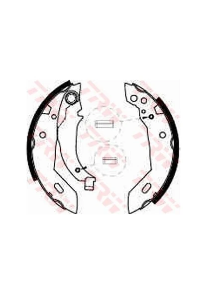 ARKA FREN BALATASI PABUC XSARA-P306 XUD9-DW81.9 8V OLCU:180 * 30 97-00 ürün görseli 1
