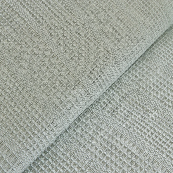 Karaca Home Roshell %100 Pamuk Tek Kişilik Pike Takımı Adaçayı - Resim 4