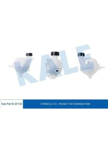 GENLESME TANKI CITROEN C2-C3 I-PEUGEOT P1007 1.4-1.6 16V-1.6 HDI ürün görseli