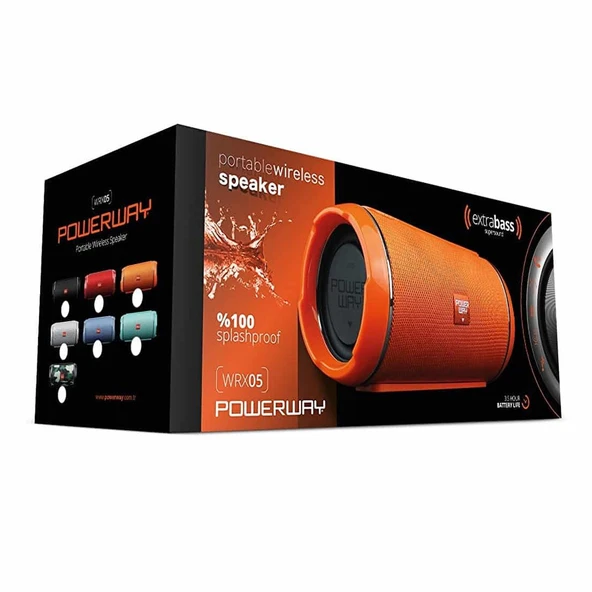 Powerway WRX-05 USB-SD-Bluetooth Portatif Speaker ürün görseli